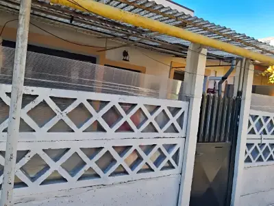 Vanzare casa Sector 3 Bucuresti gard exterior alb stilizat